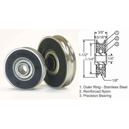 Strybuc Precision Bearing Wheel 11-212